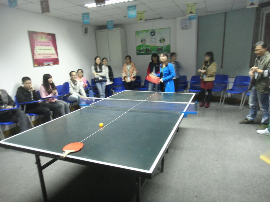 2014“快商杯”冬季乒乓球比赛